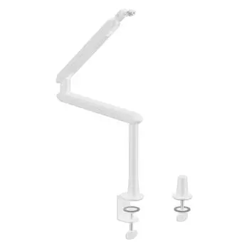 Archiss Microphone height Microphone boom Low Fixing method White Arm, 2-level adjustment, arm, profile, (clamp, grommet), AS-MBA02