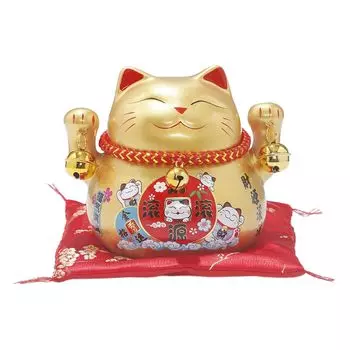 Archnote Lucky Cat Статуэтка Стильная Копилка Подарок на новоселье Подарок на открытие Подарок Manekineko Golden золотой