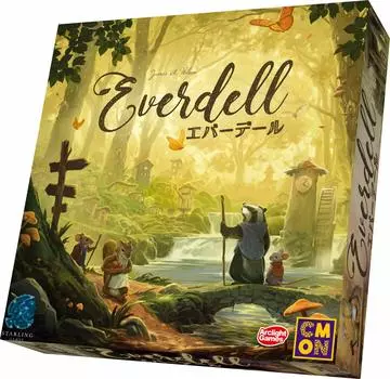 Arclight Everdale Полная японская версия для детей 13 лет и настольная игра (1-4 игрока, 40-80 минут, и более)