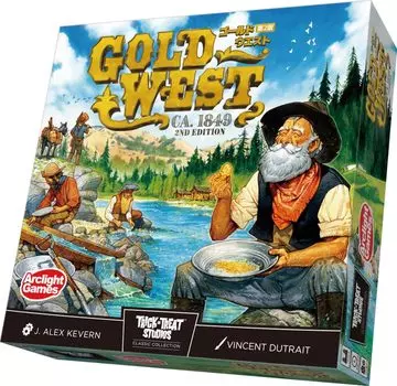 Arclight Gold West 2nd Edition для детей 14 лет и настольная игра (2-4 игрока, 45-60 минут, и более)