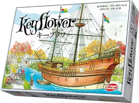 Arclight Keyflower Полная японская версия Для 13 лет и настольная игра (Для 2-6 игроков, 90-120 минут, более)