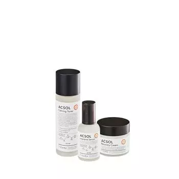 Arcsol 3-type solution (adult acne cosmetics suitable for millet/purulent/oily skin), 1 set