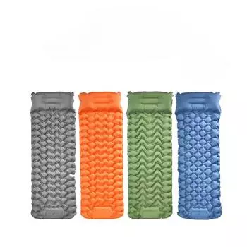 ARCSTG Удобная надувная подушка для улицы, палатка, подушка для сна, влагостойкая воздушная подушка, кровать, утолщенная подушка для пикника, роса, складная одинарная подушка для сна