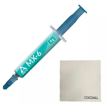 ARCTIC 4g CPU Arctic MX4 Grease Смазка Теплопроводящая смазка Низкое тепловое сопротивление Низкая вязкость Термопаста Силиконовая смазка Углерод