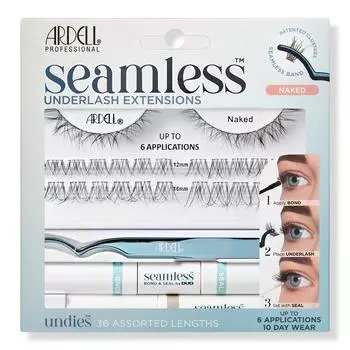 Ardell Seamless Naked Kit, нанесение под ресницы