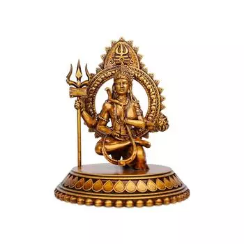 Ardhanarishvara Idol Ardhnarishwar Statue Shiv Parvati Double Avatar Idol for Car Dashboard and Home Decor Showpiece