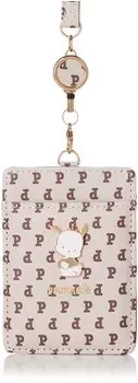 Ardi Commuter Pass with Reel Monogram SR8 Ladies Pochacco Beige W78 x H110 x D5mm