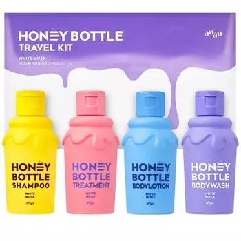 Are You Are You Honey Bottle Travel Kit White Musk Fragrance 4 шт., 1 набор