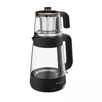 Arelik CM 6964 S Recital Tiryaki Glass 2 Lt Автоматическая электрическая машина для приготовления турецкого чая Чайник Самовар Чайник Чайник