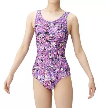 Arena Фитнес Купальник Размер M Цельный Вставка Fit Pad Женский U-образный LAR-3220W