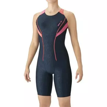 arena Fitness Swimsuit AQUA EXA Circle Back Spats and Navy x L Red x F Pink x Black S Size Women s (Perfect Pad) (Archia Strap) (RED) LAR-1202W