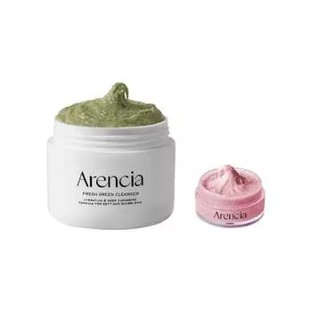 Arencia Fresh Green Cleanser 120g special (+ Rosehip Cleanser 15g)