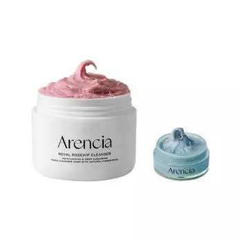 Arencia Fresh Royal Rosehip Cleanser 120 г, специальное предложение (+Синее очищающее средство 15г)
