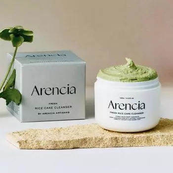 Arencia Очищающее средство моти с шиповником и рисом 120г (3 типа) Fresh Green Rice Mochi