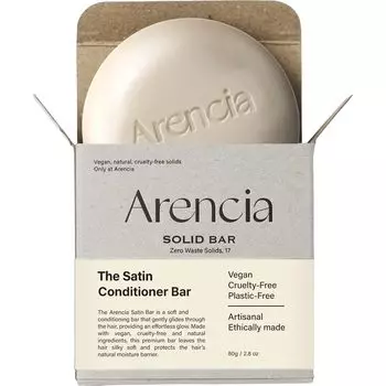 Arencia Solid Conditioner 80g Кислотный кондиционер Satin Conditioner / Увлажняющий / Функциональный / Гипоаллергенный / Не содержит силикона / Слабо [The Bar]