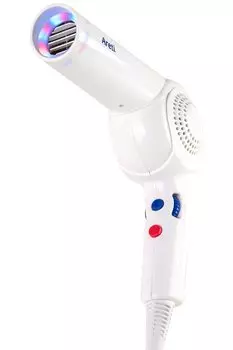 Areti Фен для волос LED Уход за волосами Большой объем воздуха Отрицательные ионы Совместимость с международной d1621WH Kozou