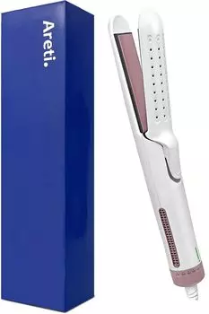 Areti ReiMagic i2133GD 25 мм Волосы с вентилятором Керамика и Холодный Волшебный утюжок, Выпрямление/Завивка, Двусторонний, Функция, Покрытие, белый