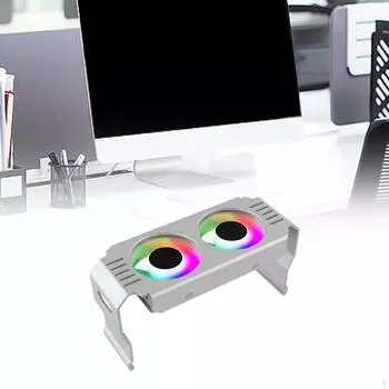 ARGB CPU Cooler Компьютерный вентилятор охлаждения для ПК Игровой профессиональный белый