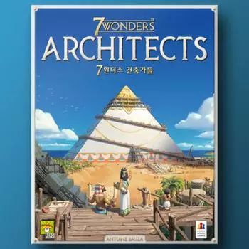Архитекторы 7 чудес (Промо раздали), популярная корейская настольная игра