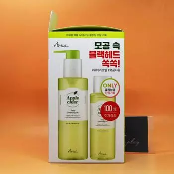 Arial Apple Cider Pore Cleansing Oil Специальный набор (200мл+100мл), 1 кусок