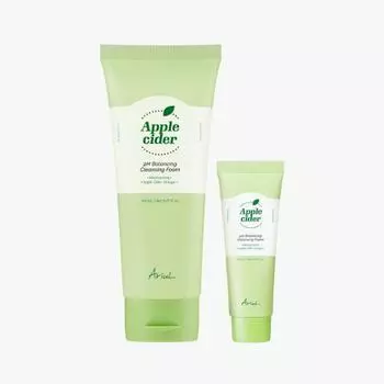 Arial Apple Cider Специальная слабокислотная очищающая пенка (150мл+50мл)