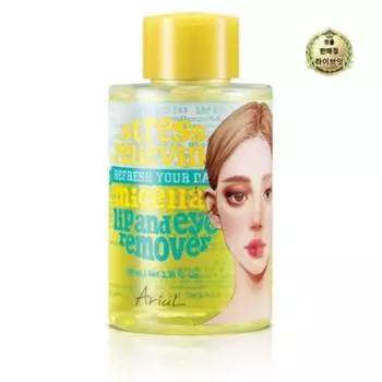 Arial Stress Relieving Micellar Lip and Eye Remover, 100 мл, 1 шт.