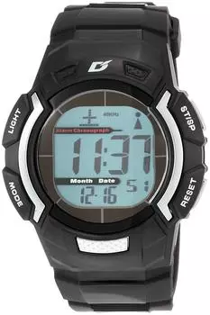 Arias AD06519RCSOL5 Мужские радиочасы Solar Digital Dash Водонепроницаемые многофункциональные часы с подсветкой из уретана