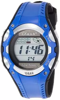 [Arias] ADWW16032SOL14 Мужские цифровые водонепроницаемые многофункциональные часы с уретановым ремешком на солнечной батарее