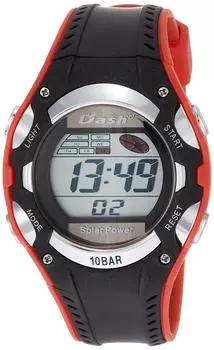 [Arias] ADWW16032SOL15 Мужские солнечные цифровые водонепроницаемые многофункциональные часы с уретановым ремешком чёрный