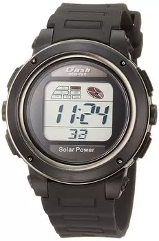 [Arias] ADWW19020SOL-01 Мужские солнечные цифровые водонепроницаемые многофункциональные часы с подсветкой из уретана с ремешком