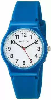 [Arias] Analog Amalfidia Waterproof Urethane Strap White Dial WW20047A-192 Women s Blue