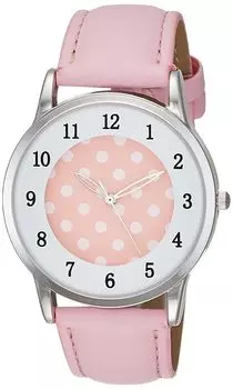 [Arias] Analog Fashion Watch Waterproof Leather Strap WW19011A-205 Women s Pink