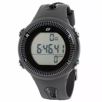 [Arias] Цифровые мужские часы с шагомером, черные ADWW18111PM-04