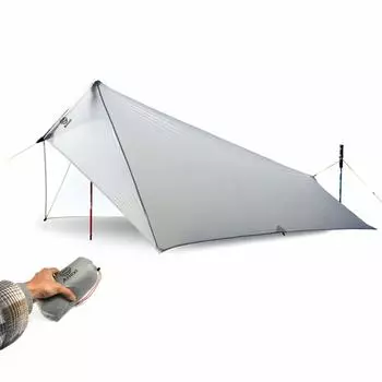 Aricxi Сверхлегкий тент-палатка для кемпинга, водонепроницаемый 15D нейлоновый тент с силиконовым покрытием, легкий брезент, тент,