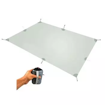 Aricxi Ultralight Mini Shelter Camping Mat Tent Footprint 15D Nylon Silicone Silver Coating Tarp (210x300cm)