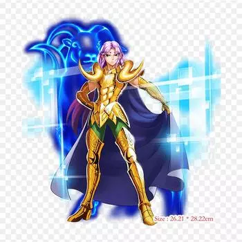 Aries Caballeros Del Zodiaco Aries Mu Pegasus Seiya железные нашивки для одежды, наклейки с аппликациями на одежду, термочувствительная нашивка на заказ