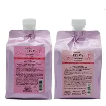 Arimino Caretrico Privi Slim сквозной шампунь 1000 мл + набор средств для лечения 1000 г