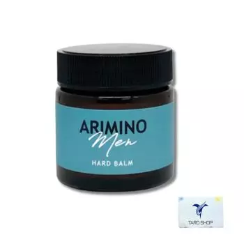 Arimino Men Hard Balm Бальзам для волос 60 г 1 шт. Отдельный товар В комплекте оригинальная салфетка Для мужчин синий