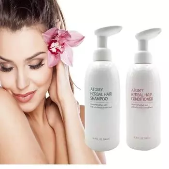 Arisol Atomy 101 Восточная медицина Шампунь для волос 500 мл + Восточная медицина Кондиционер для волос 500 мл, 1 шт.