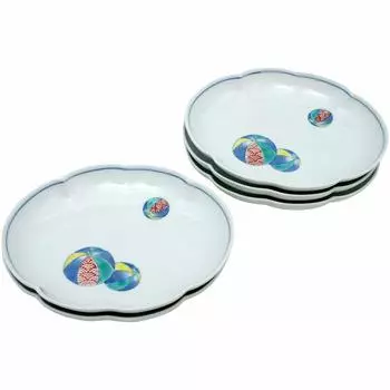 Arita Kazan wooden various set 52636 ware, kiln, balloon, shell, plates,