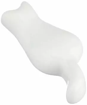 Arita ware chopstick rest cat white 10276 6cm