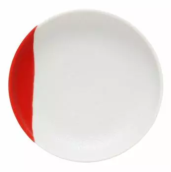 Arita ware Kinzen kiln Red Snow small plate