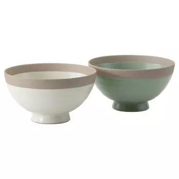 Arita Ware Набор столовых приборов, пара чашек, набор из 2 предметов, керамика, слоновая кость 31067 слоновая кость