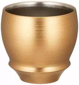 Arita Ware Sake Cup Ochoko Kinkaku Diameter x Height 6cm Capacity 100ml Dishwasher Safe Made in Japan T821 SAKE GLASS (Round) Approx. 6.3 Approx.