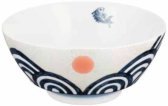 Arita Ware Takiyo Kiln Ultimate Ramen Hijikuni Diameter 18 x Height 8cm Ramen Bowl Bowl Pottery Microwave Dishwasher Safe Made in Japan R0303 The