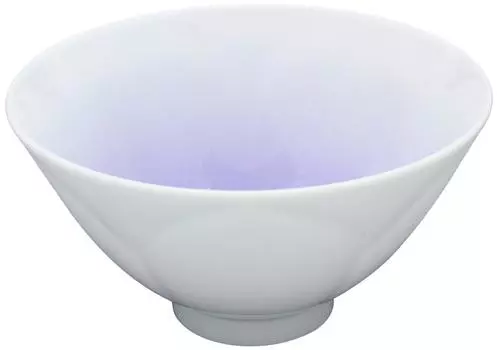 Arita Ware Tea Rice Fujimaki Flower Gift gift Diameter 12 x Height Microwave Dishwasher Made in Japan 03710 Bowl, Bowl, Kiln, WANOKA, Shape, Purple, фиолетовый