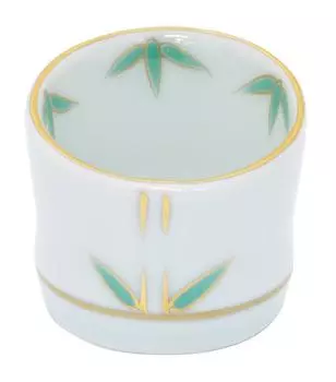 Arita ware Tokuyuki kiln lucky small bowl bamboo