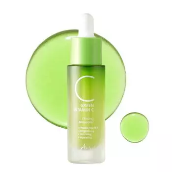Ariul Green Vitamin C14 Toning Serum 15mL High Concentration Raw Vitamin C Pure Vitamin C Ferulic Acid Ariul Stabilization Discoloration Minimizes