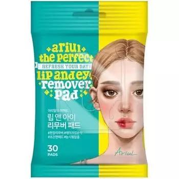 Ariul Japan Ariul The Perfect Lip & Eye Remover Pad 30 шт.
