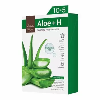 ARIUL Тканевая маска 7 Days Aloe H_10+5